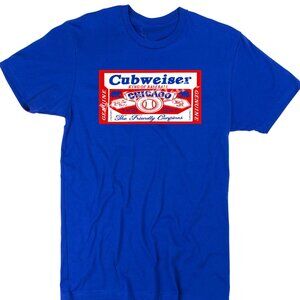 CUBWEISER SHIRT FUNNY RYNE SANDBERG ERNIE BANKS BEER SHIRT